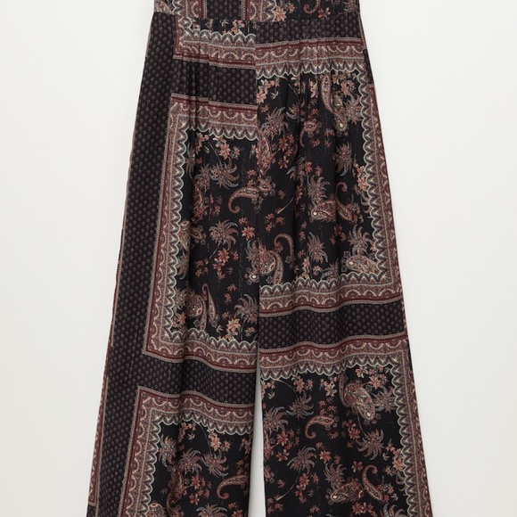 Flowy paisley printed trousers - Picture 2 of 7